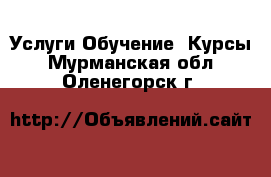 Услуги Обучение. Курсы. Мурманская обл.,Оленегорск г.